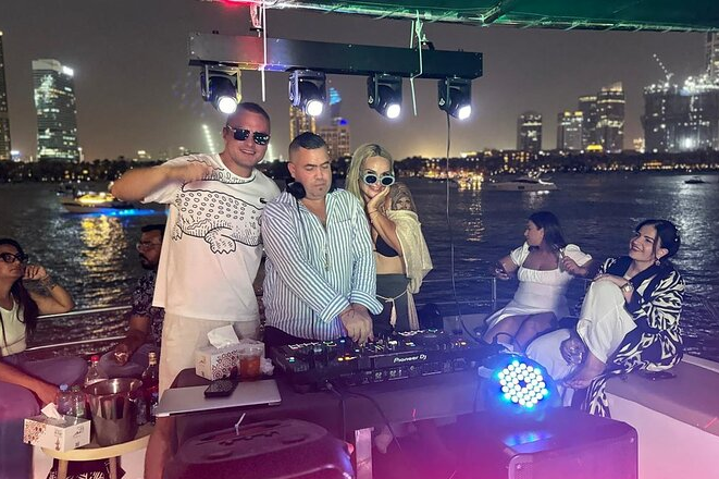 Luxury Yacht Rental Dubai with Live DJ and Dancers