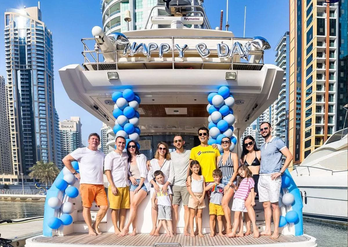 Birthday Parties on Luxury Yacht Rentals in Dubai Today